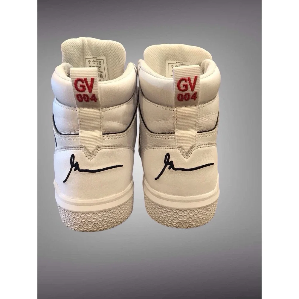 Women's K Swiss x Gary Vee 004 Mid White Black Positivity & Optimism Size‎ 9